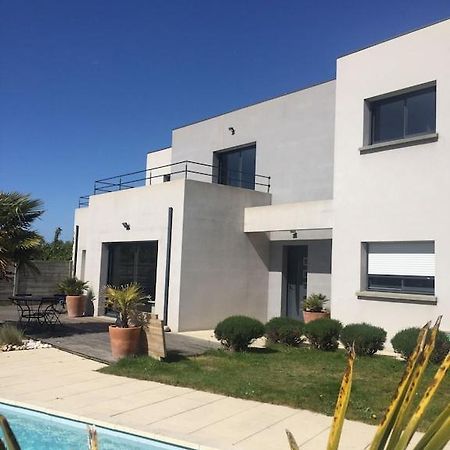 Maison Moderne Avec Piscine Chauffee Dans La Baie Du Mont St Michel 200M2 Yquelon Zewnętrze zdjęcie